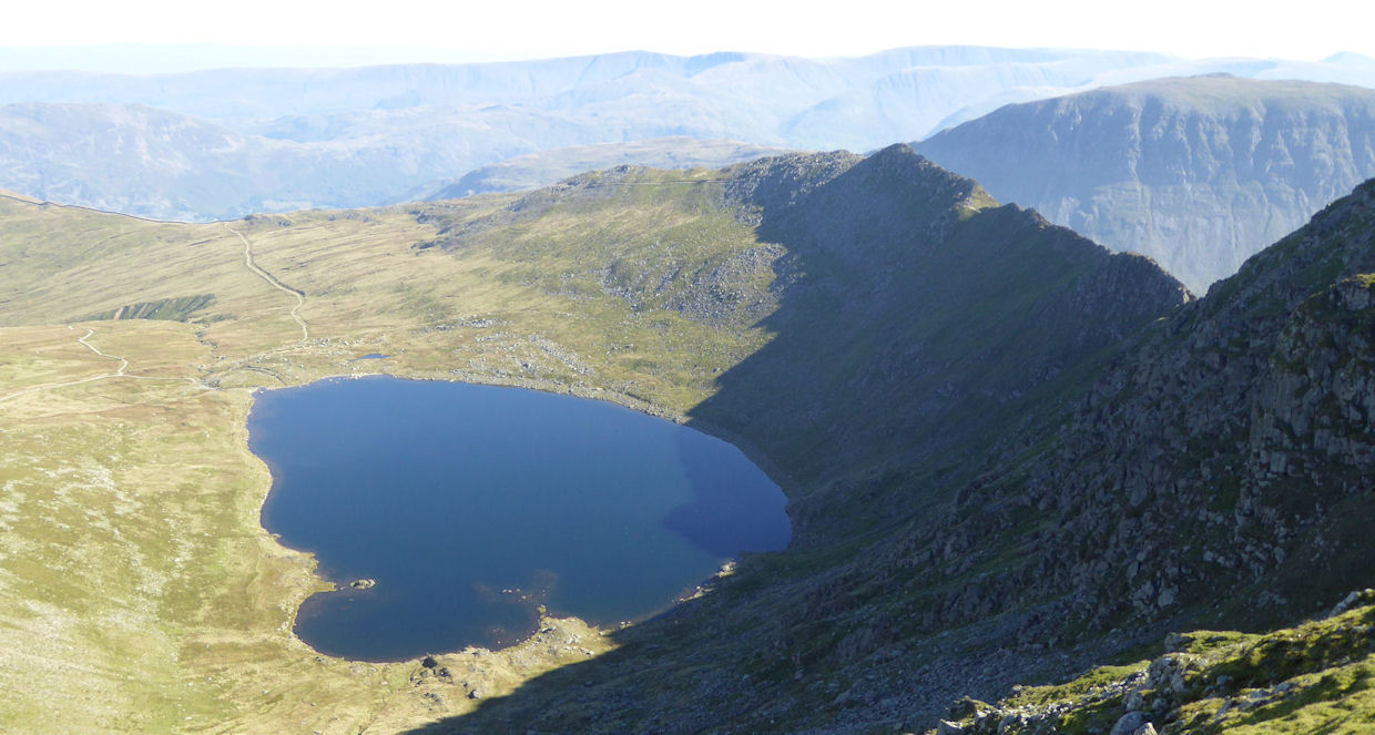Looking towards Red Tarn. Photo by Mike Goodyer